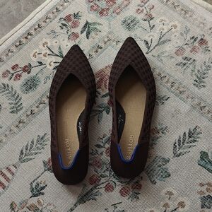 Rothy's The Point II, Dark Brown, Women's Sz 8.5